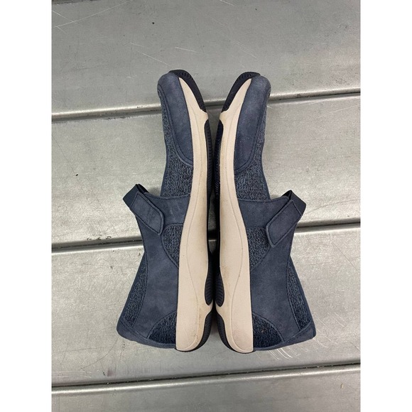 Dansko Hennie Mary Jane Flats Womens EU 40 US 9 Blue Suede Leather‎ Comfort - Picture 8 of 9